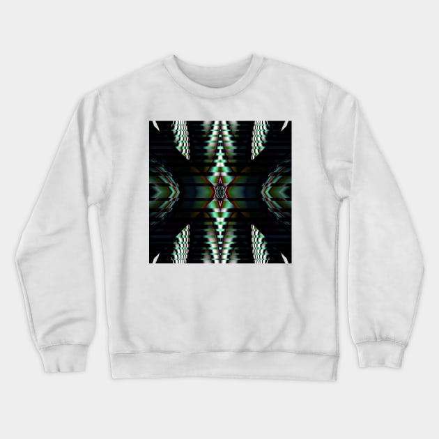 Metallic Shapes and Patterns Crewneck Sweatshirt by DANAROPER